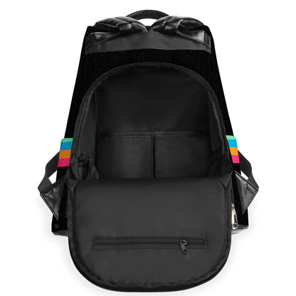 Muscle Mommy - Personalized Custom Leather BackPack - BP_FN18