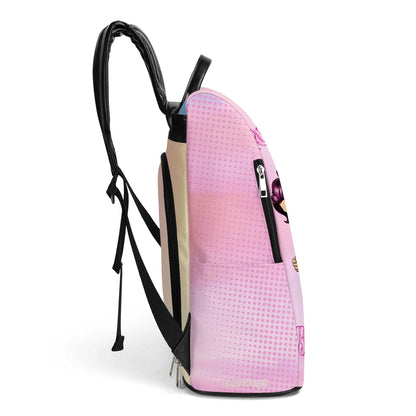 Je peux le faire avec un cœur brisé - Sac à dos en cuir personnalisé - BP_FN19