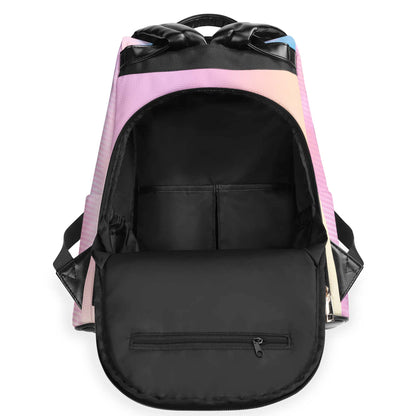 Je peux le faire avec un cœur brisé - Sac à dos en cuir personnalisé - BP_FN19