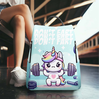 Don't Fart - Personalized Custom Leather BackPack - BP_FN24