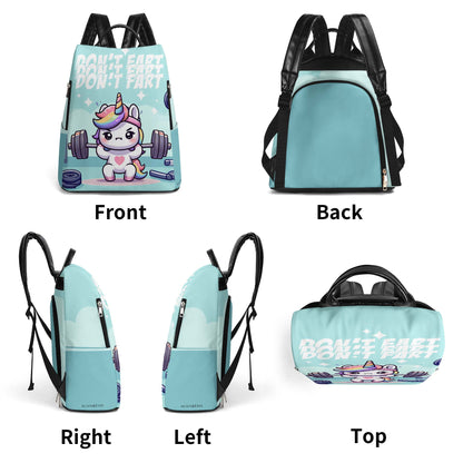 Don't Fart - Personalized Custom Leather BackPack - BP_FN24