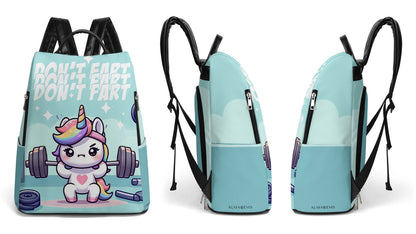 Don't Fart - Personalized Custom Leather BackPack - BP_FN24