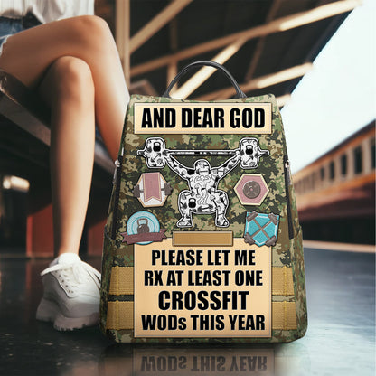 And Dear God - Personalized Custom Leather BackPack - BP_FN28