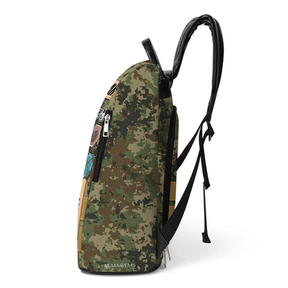 And Dear God - Personalized Custom Leather BackPack - BP_FN28
