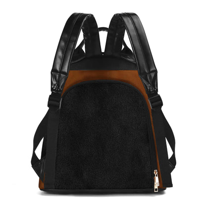 Je suis qui je suis - Sac à dos en cuir personnalisé - BP_K05