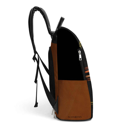 Je suis qui je suis - Sac à dos en cuir personnalisé - BP_K05