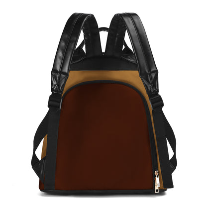 L'Homme, le Mythe, la Légende - Sac à dos en cuir personnalisé - BP_K07
