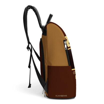 L'Homme, le Mythe, la Légende - Sac à dos en cuir personnalisé - BP_K07