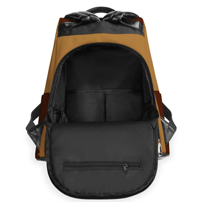 L'Homme, le Mythe, la Légende - Sac à dos en cuir personnalisé - BP_K07