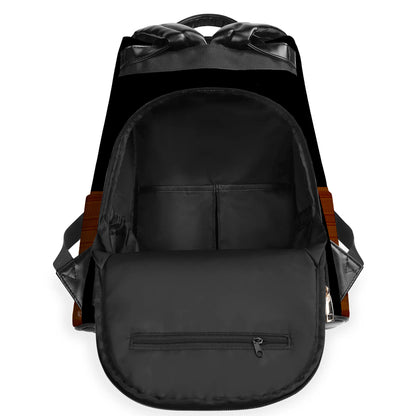 Tacos Make Me A Better Person - Personalized Custom Leather BackPack - BP_MX02