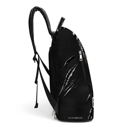 El Jefe - Personalized Custom Leather BackPack - BP_MX03