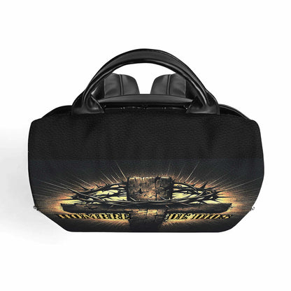 Hombre De Dios - Personalized Custom Leather BackPack - BP_MX06