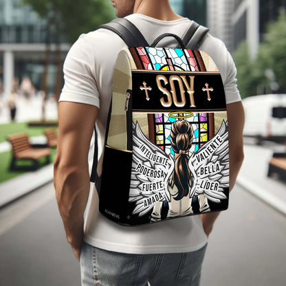 Soy - Personalized Custom Leather BackPack - BP_MX08