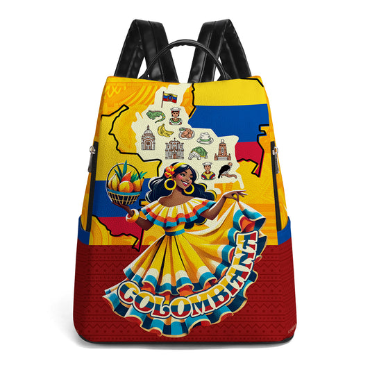 Colombiana - Mochila de cuero personalizada - BP_MX19