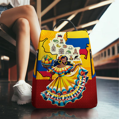 Colombiana - Sac à dos en cuir personnalisé - BP_MX19
