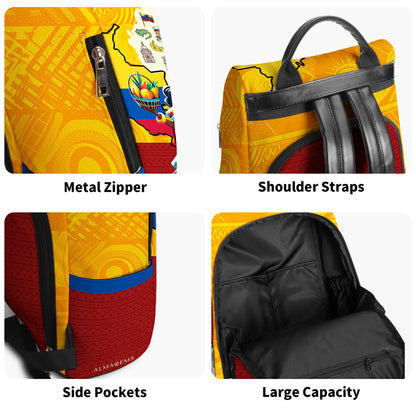Colombiana - Sac à dos en cuir personnalisé - BP_MX19