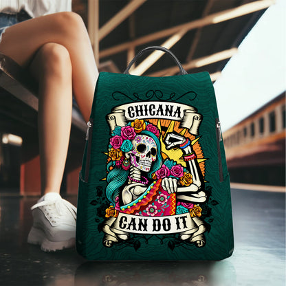 CHICANA CAN DO IT - Sac à dos en cuir personnalisé - BP_MX20