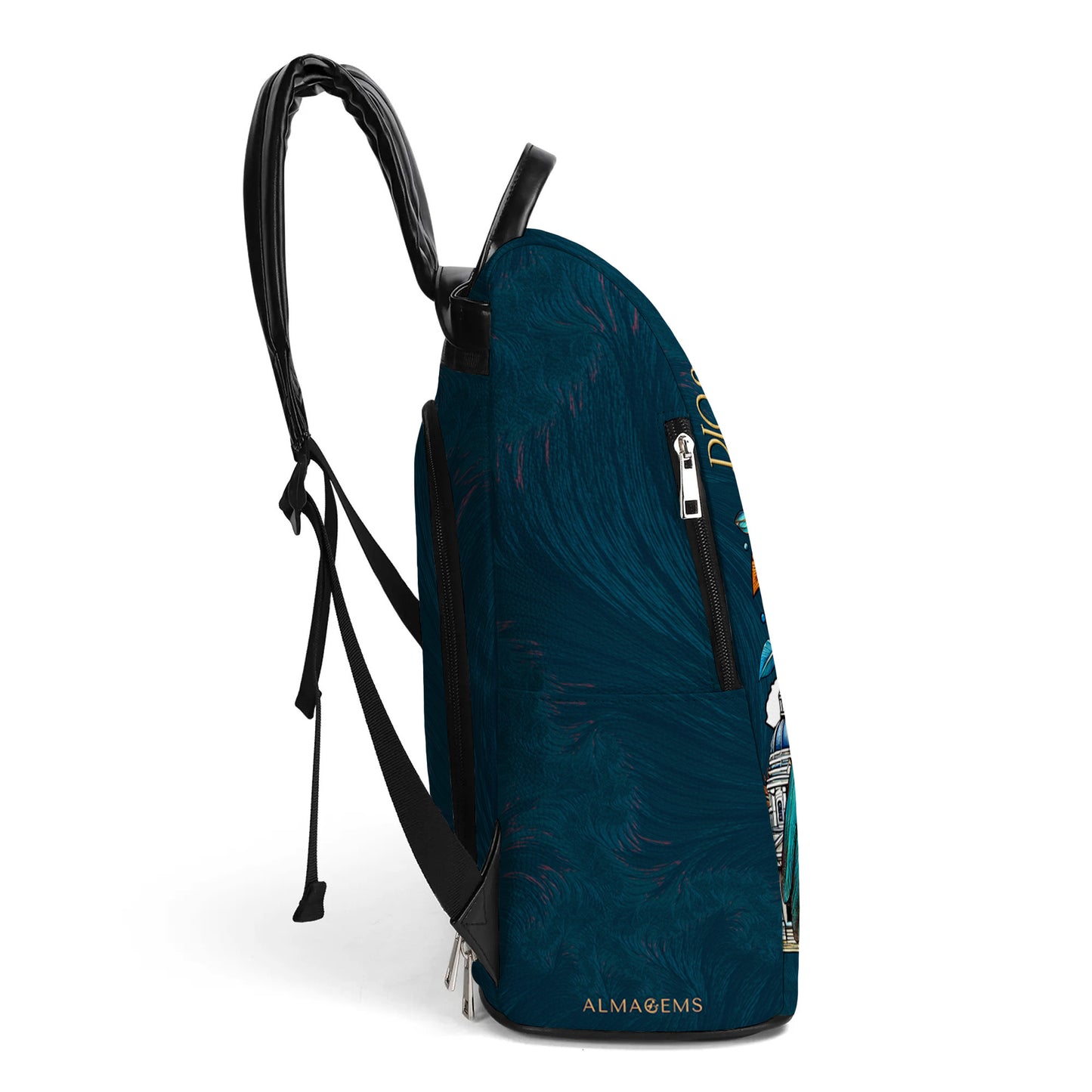 Dios Unión Libertad - Mochila de Cuero Personalizada - BP_MX21