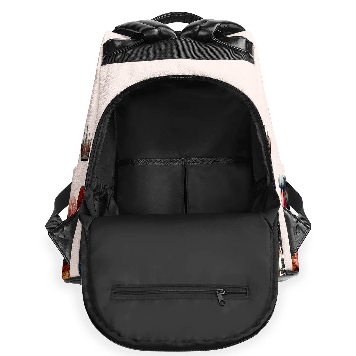 Crown - Personalized Custom Leather BackPack - BP_Q02