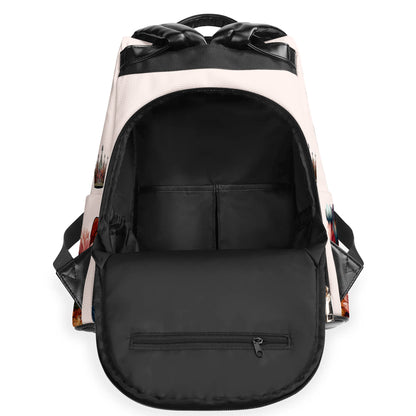 Crown - Personalized Custom Leather BackPack - BP_Q02