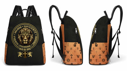 Sac à dos en cuir personnalisé « Hijo De Dios » - BP_SP01