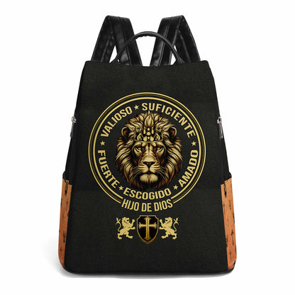 Sac à dos en cuir personnalisé « Hijo De Dios » - BP_SP01