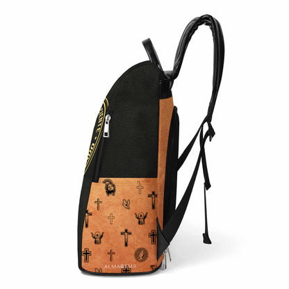 Sac à dos en cuir personnalisé « Hijo De Dios » - BP_SP01