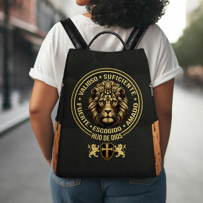 Sac à dos en cuir personnalisé « Hijo De Dios » - BP_SP01
