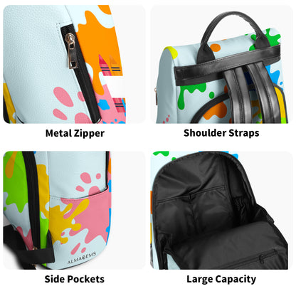 L'Artiste - Sac à dos en cuir personnalisé - BP_SC01