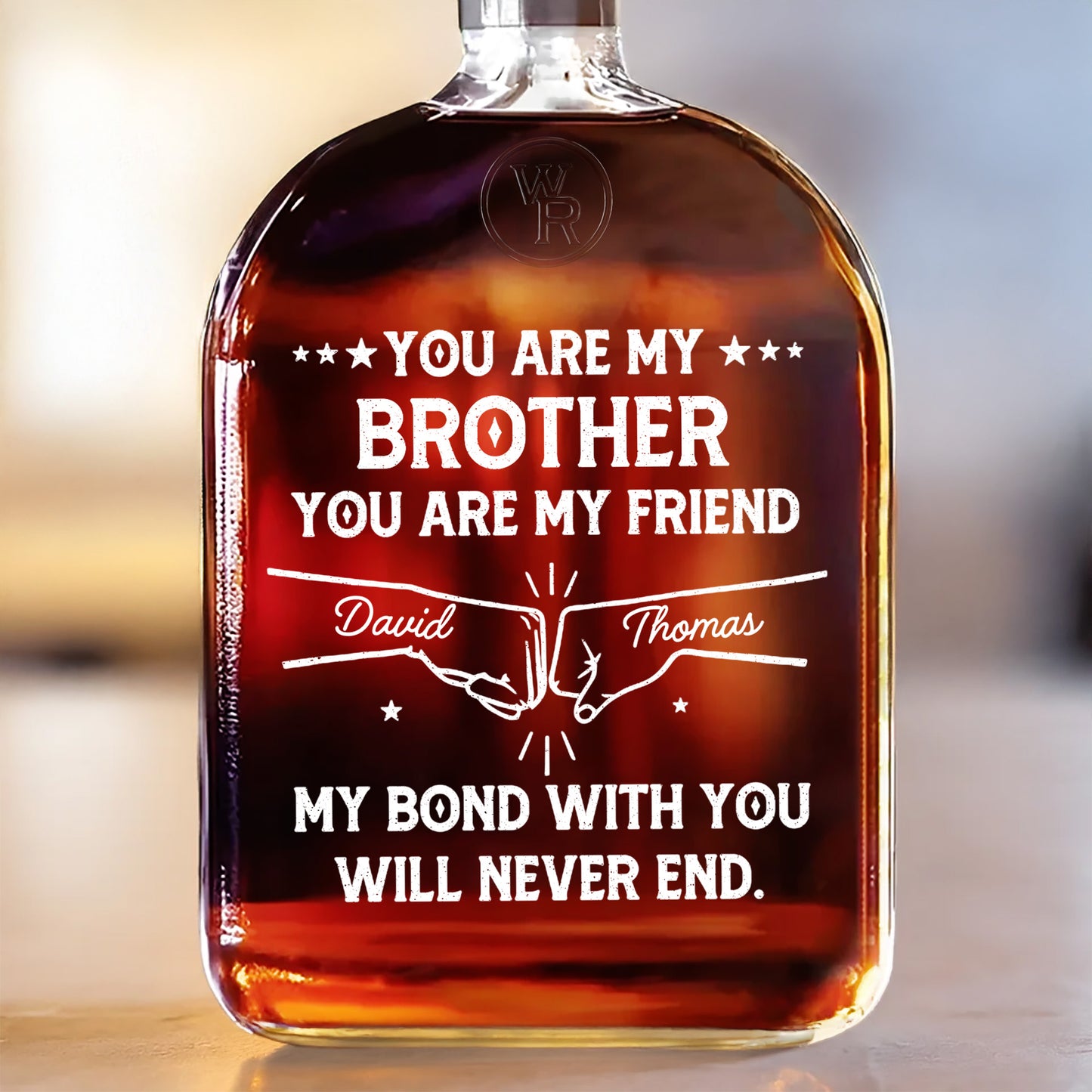 You Are My Brother My Friend, Handshake Design