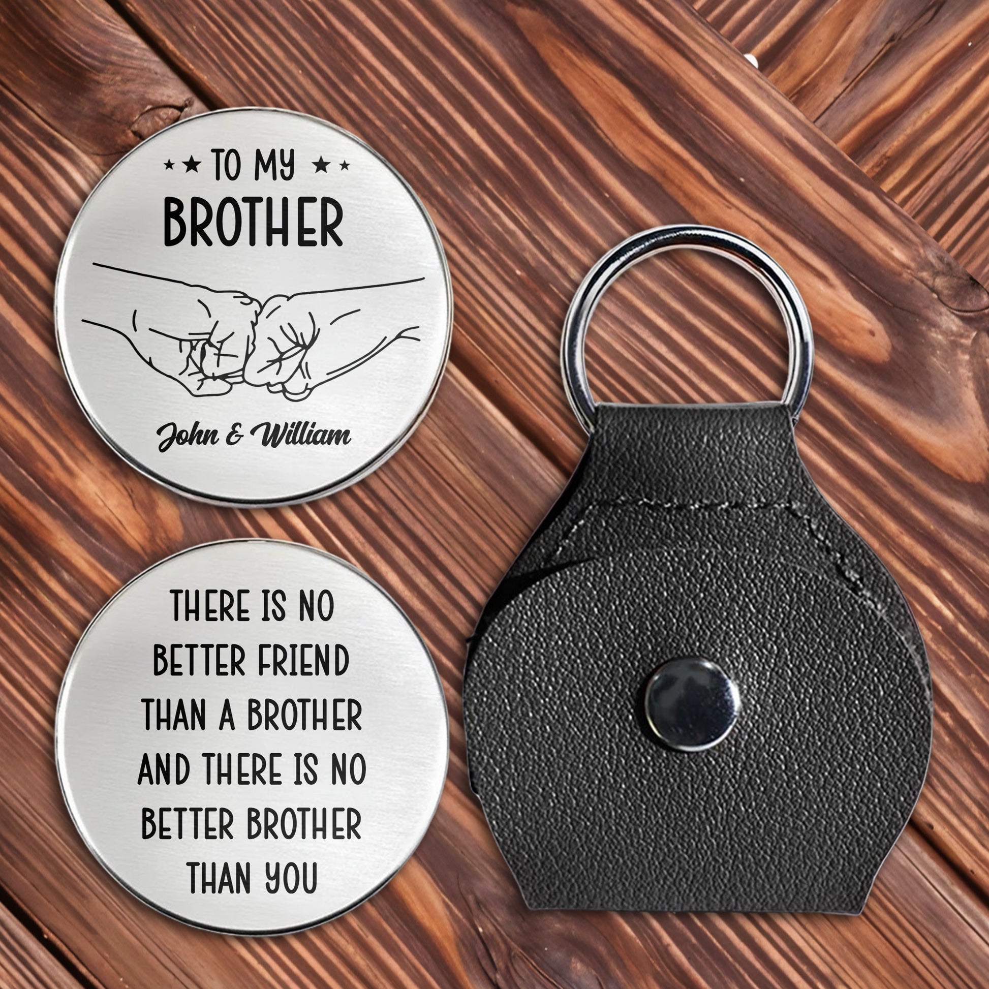 To My Brother, Hand Clasp