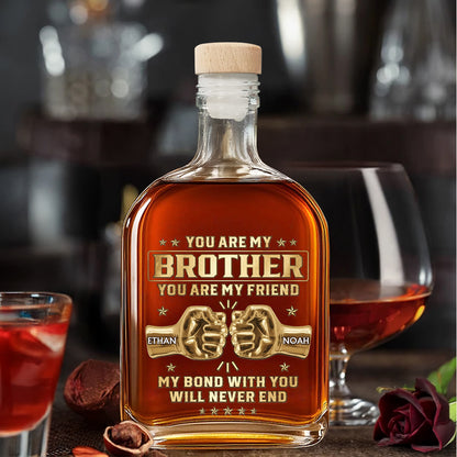 You Are My Brother, My Bond Will Never End, Fists Handshake