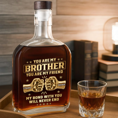 You Are My Brother, My Bond Will Never End, Fists Handshake