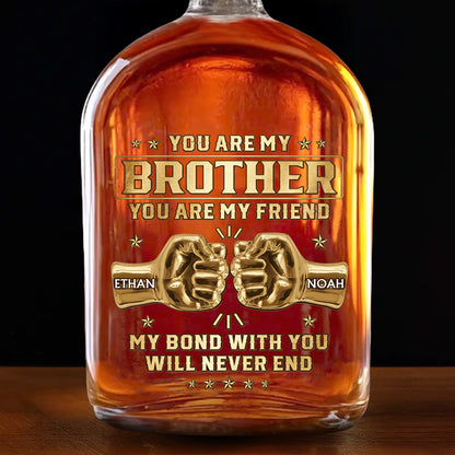 You Are My Brother, My Bond Will Never End, Fists Handshake