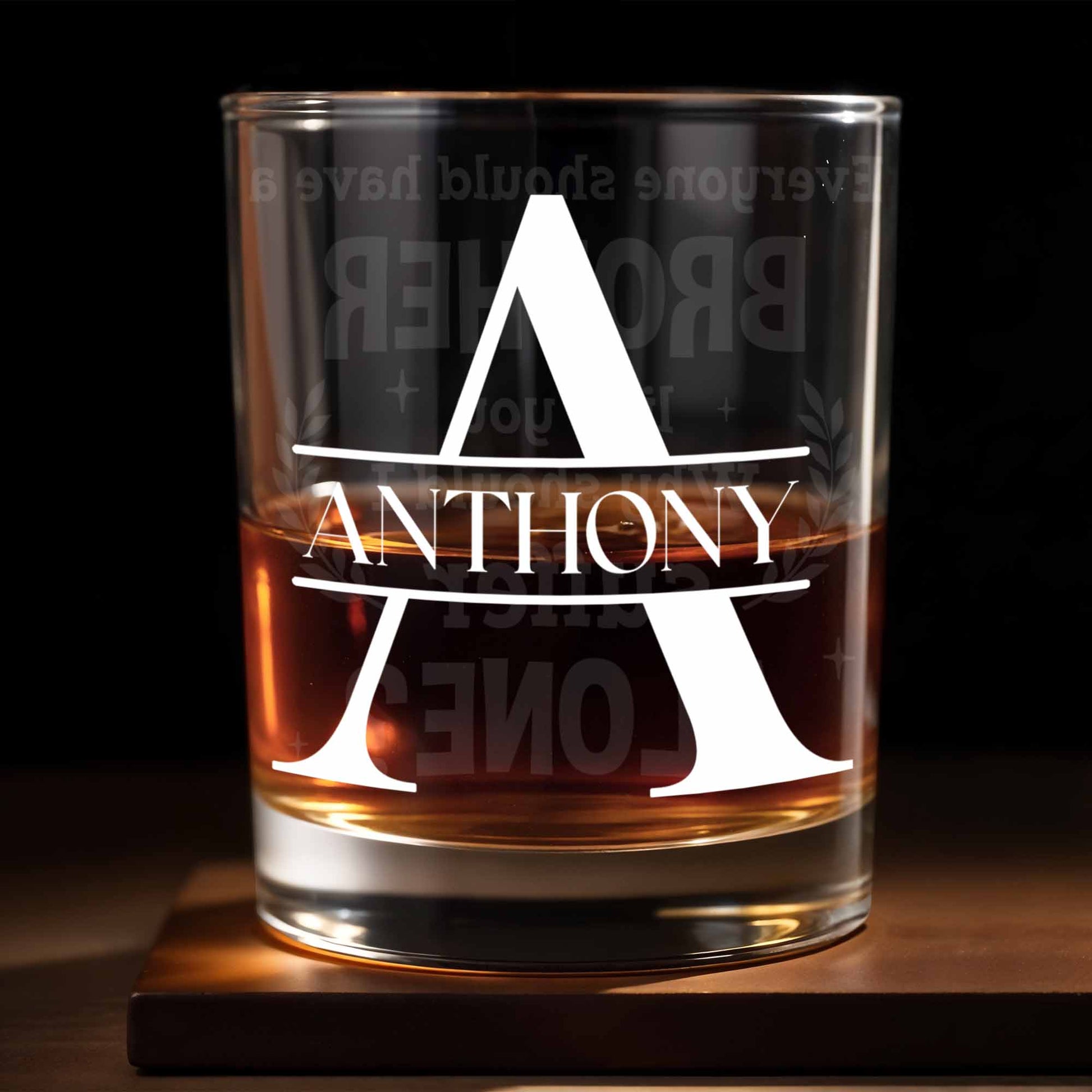 An Ageless Classic Gift Personalized Whiskey Glass