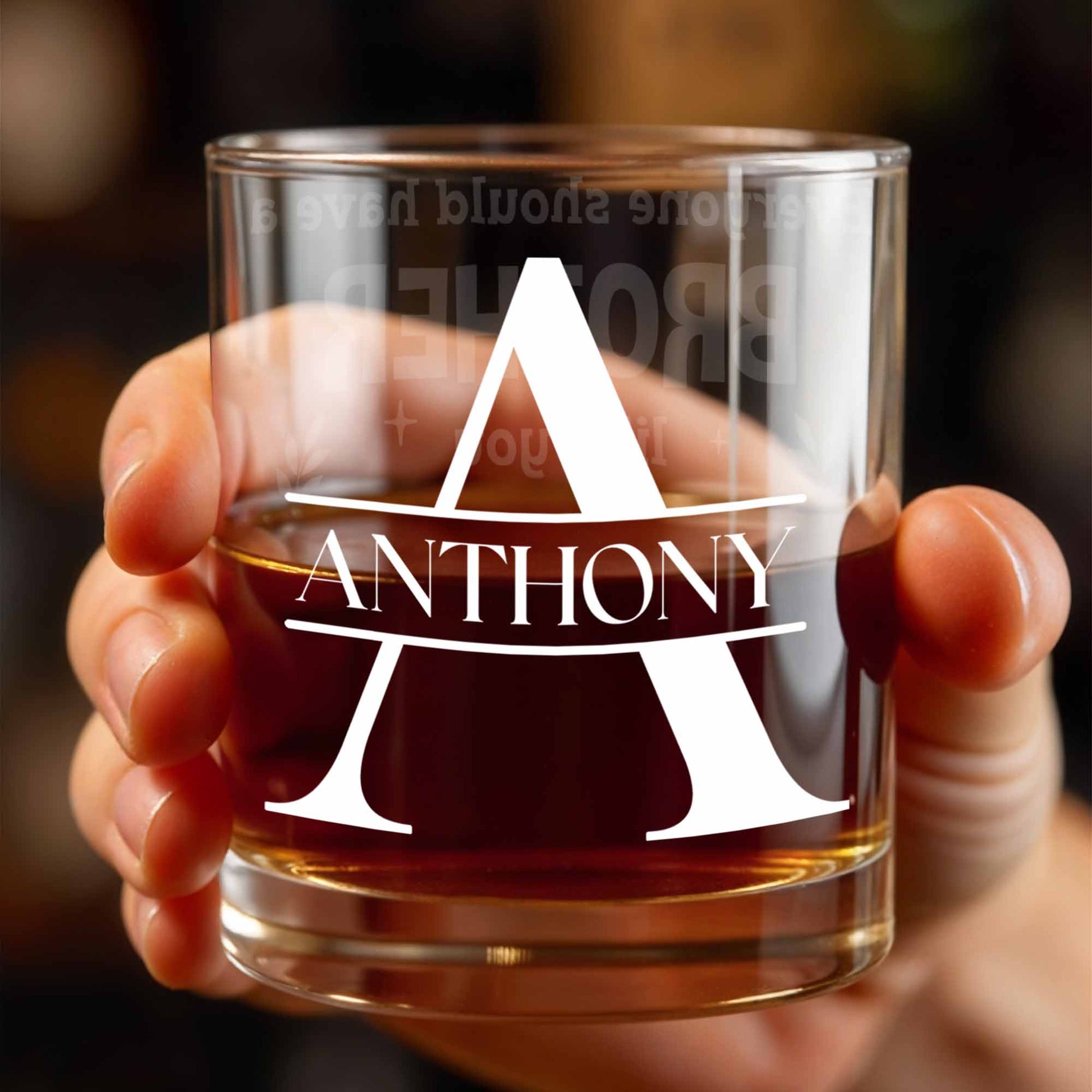 An Ageless Classic Gift Personalized Whiskey Glass