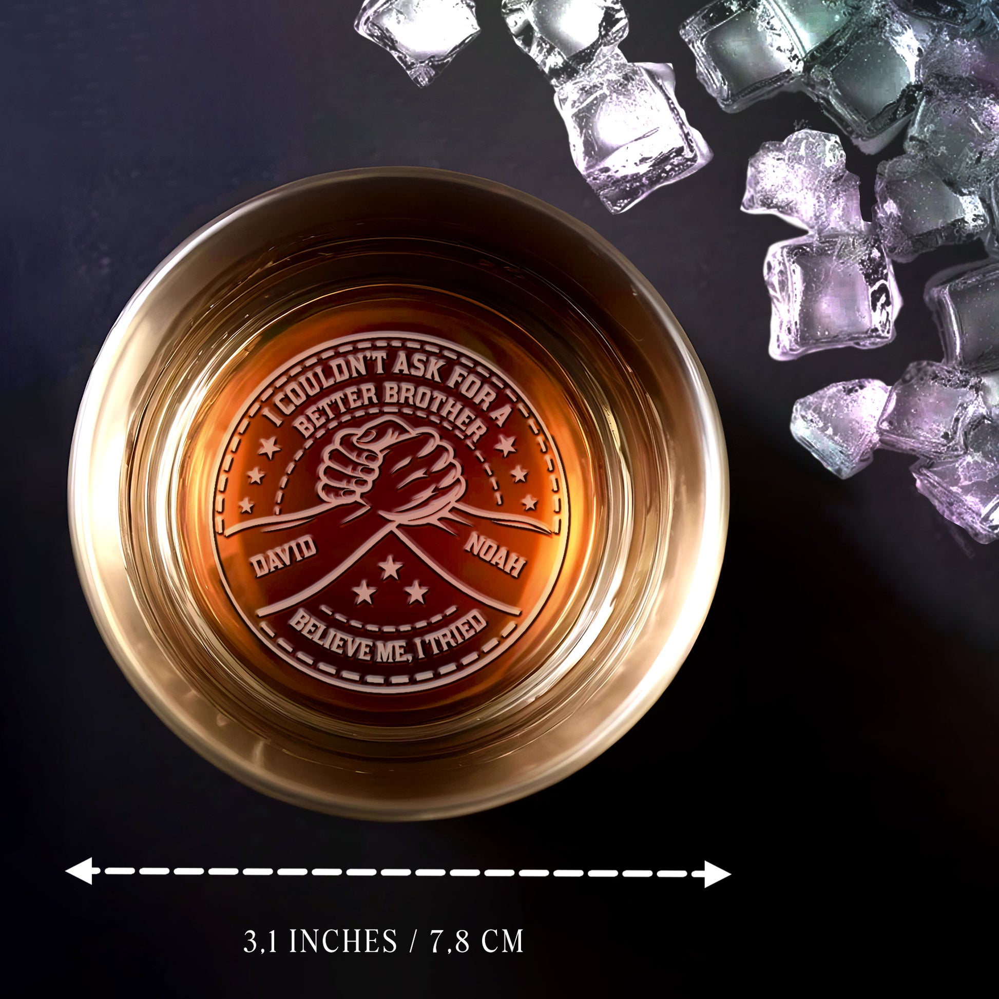 Couldn't Ask for a Better Brother Handshake Design