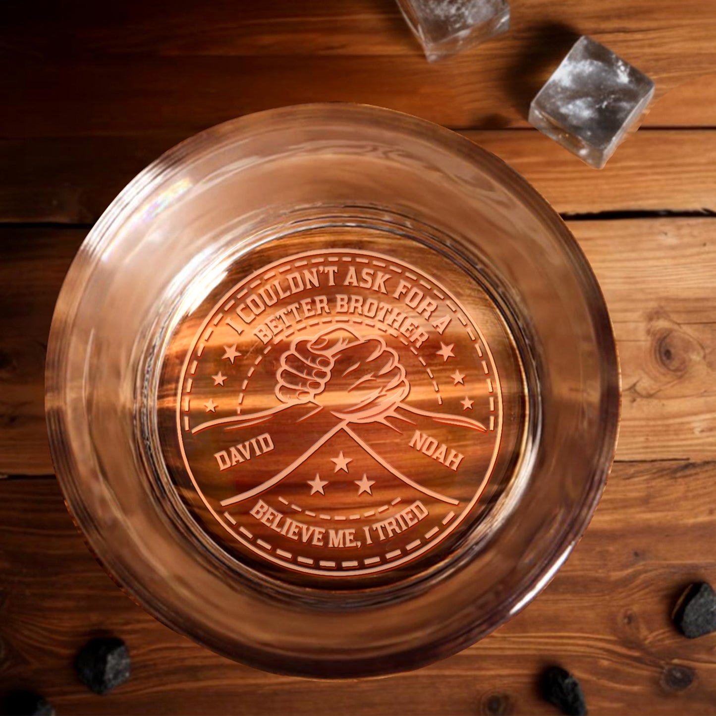 Couldn't Ask for a Better Brother Handshake Design