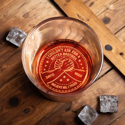 Couldn't Ask for a Better Brother Handshake Design