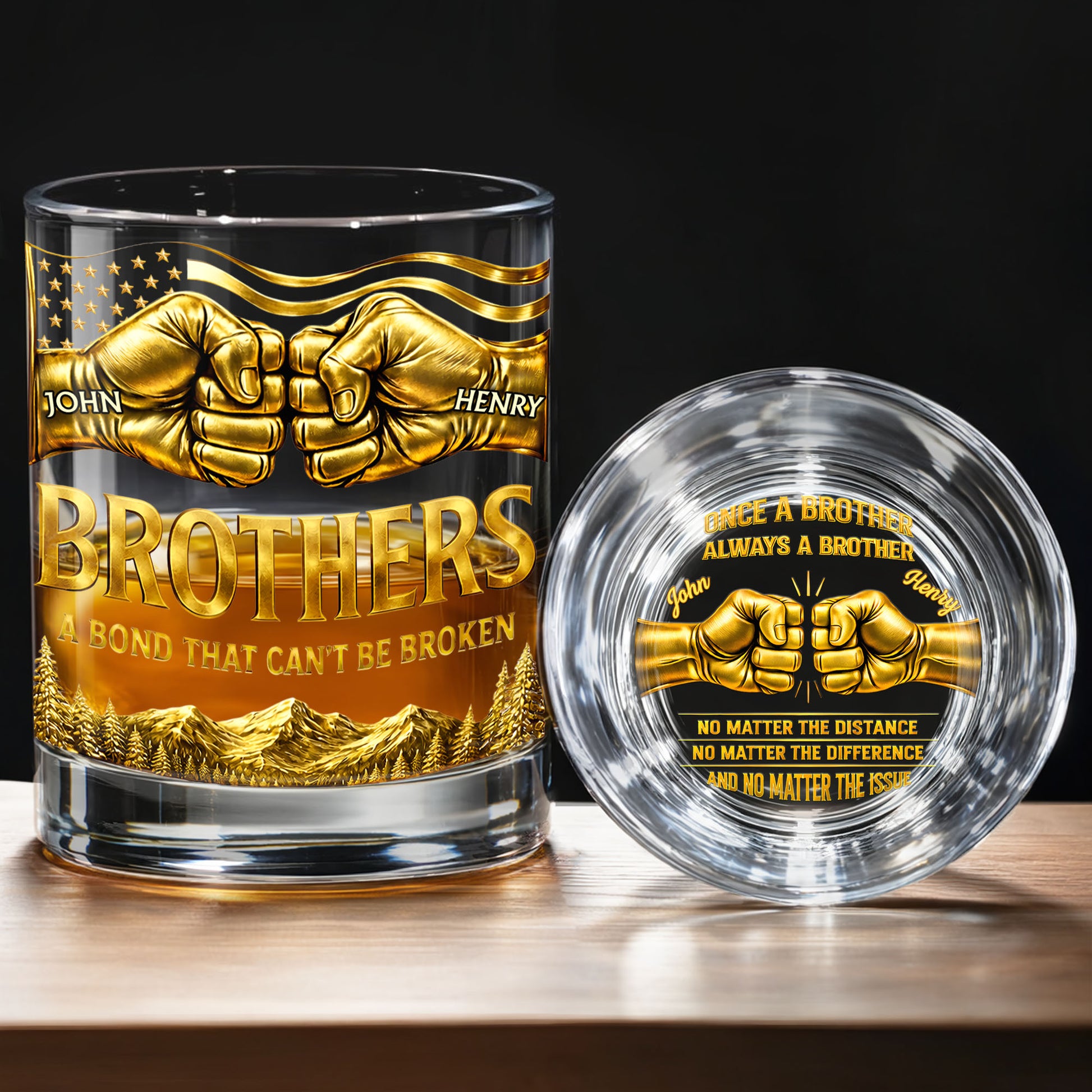 Once A Brother Always A Brother Bond Broken Fist Bump Mountains