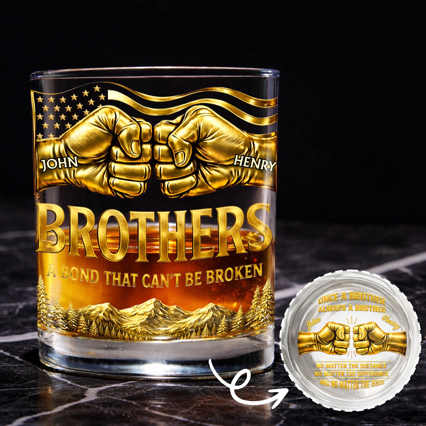 Once A Brother Always A Brother Bond Broken Fist Bump Mountains