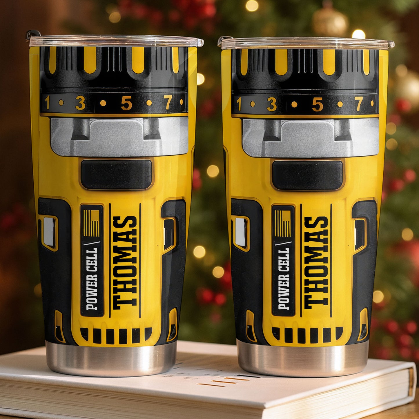 Perfect Gift For Handyman Featuring Tools And Drill Design - Personalized Custom Stainless Steel Tumbler 20oz 30oz - BRT010_TB