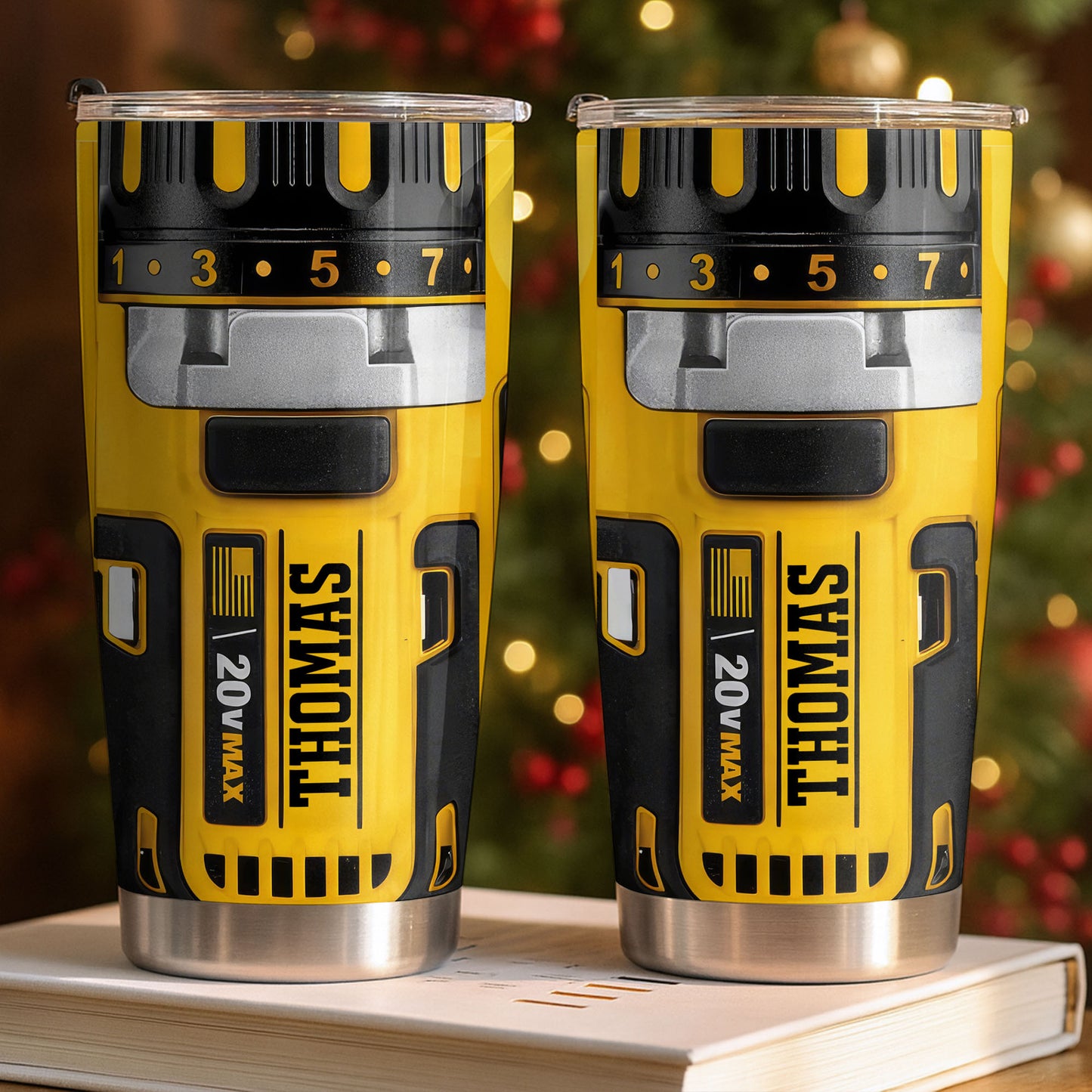 Perfect Gift For Handyman Featuring Tools And Drill Design