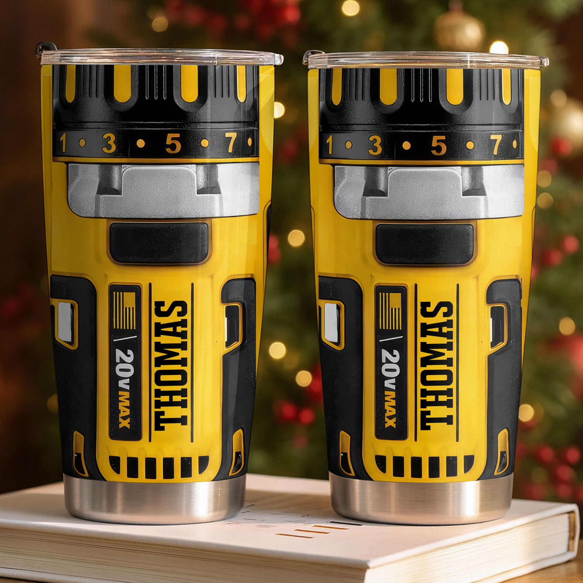 Perfect Gift For Handyman Featuring Tools And Drill Design