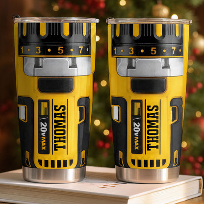 Perfect Gift For Handyman Featuring Tools And Drill Design