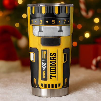 Perfect Gift For Handyman Featuring Tools And Drill Design