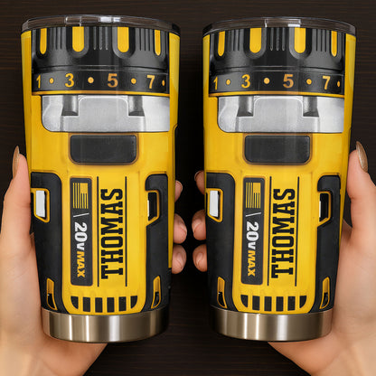 Perfect Gift For Handyman Featuring Tools And Drill Design