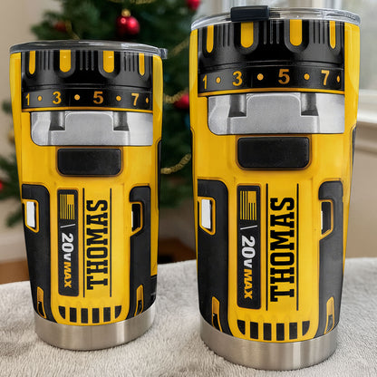 Perfect Gift For Handyman Featuring Tools And Drill Design