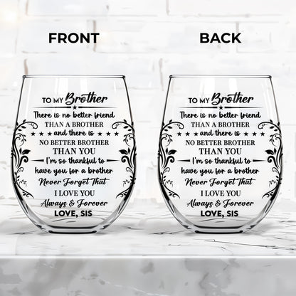 No Better Friend Than A Brother, Floral Designs