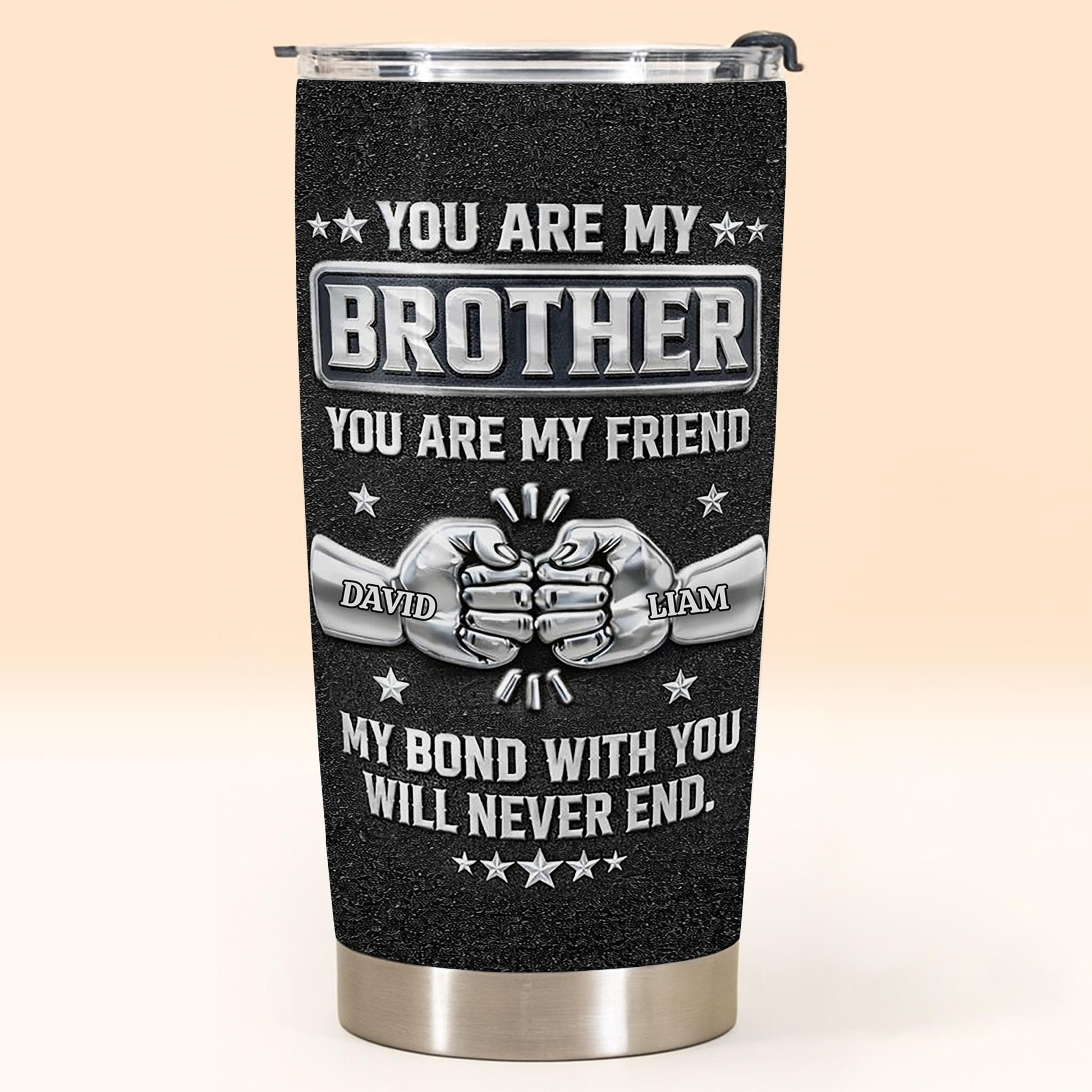 You Are My Brother, My Bond With You Will Never End, Handshake Design